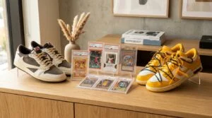 Investimentos em objetos colecionáveis como sneakers e cards: guia para começar